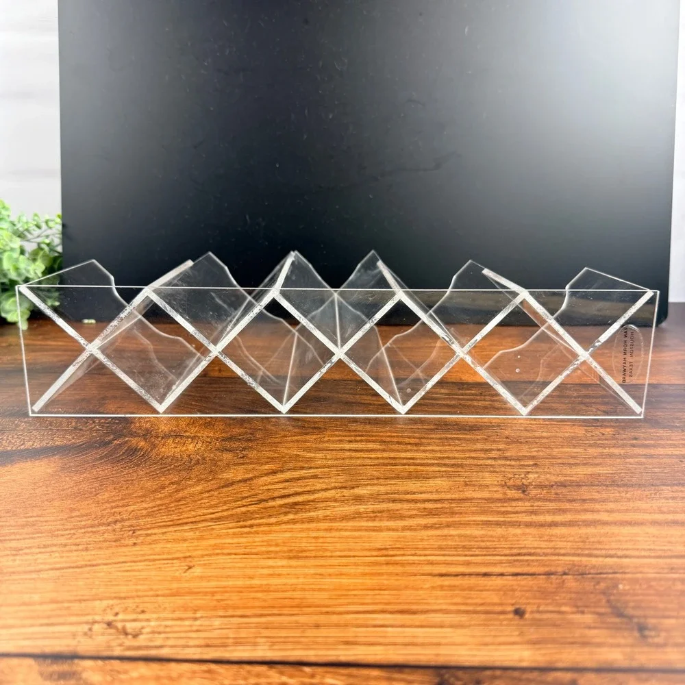 Van Horn Hayward Acrylic 5 Votive Candleholder Mid Century Modern Houston